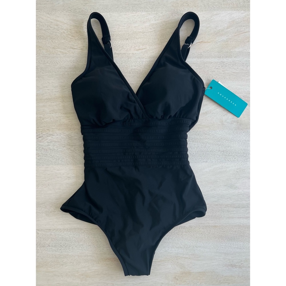 Black One Piece Swimsuit